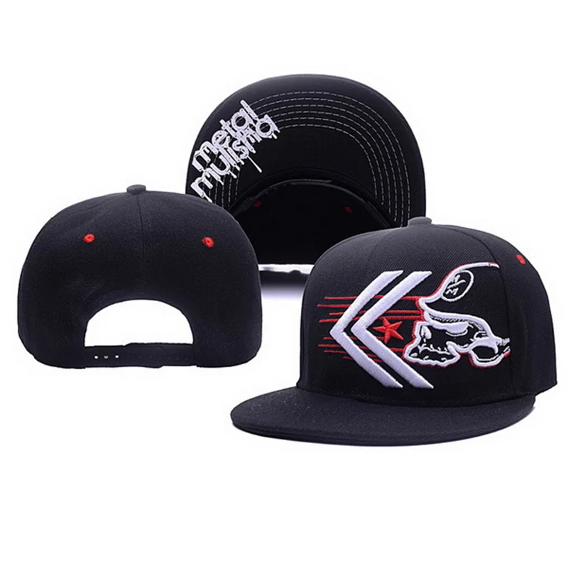 Unisex Skeleton Embroidery Bas - Snapback Hat Flat reseña y precio