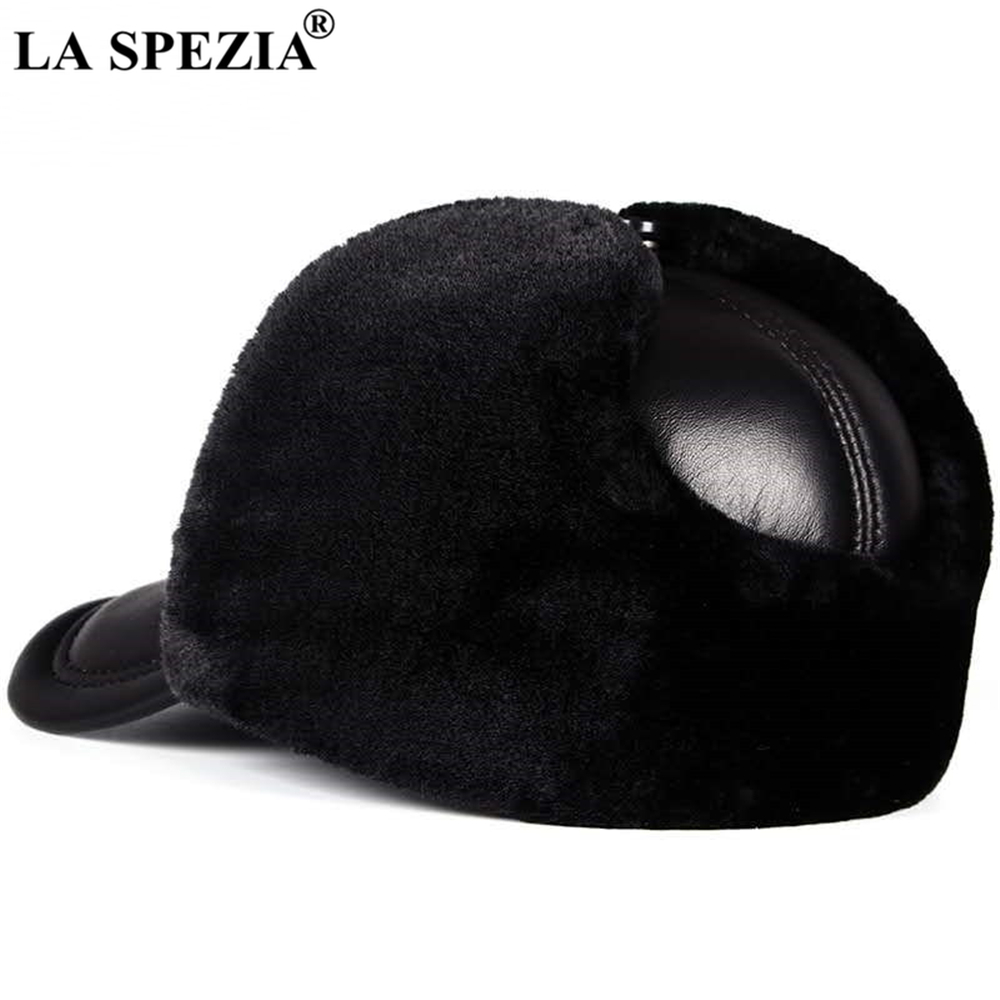 LA SPEZIA Winter Hat Men Genui - Winter Trapper Hat reseña y precio