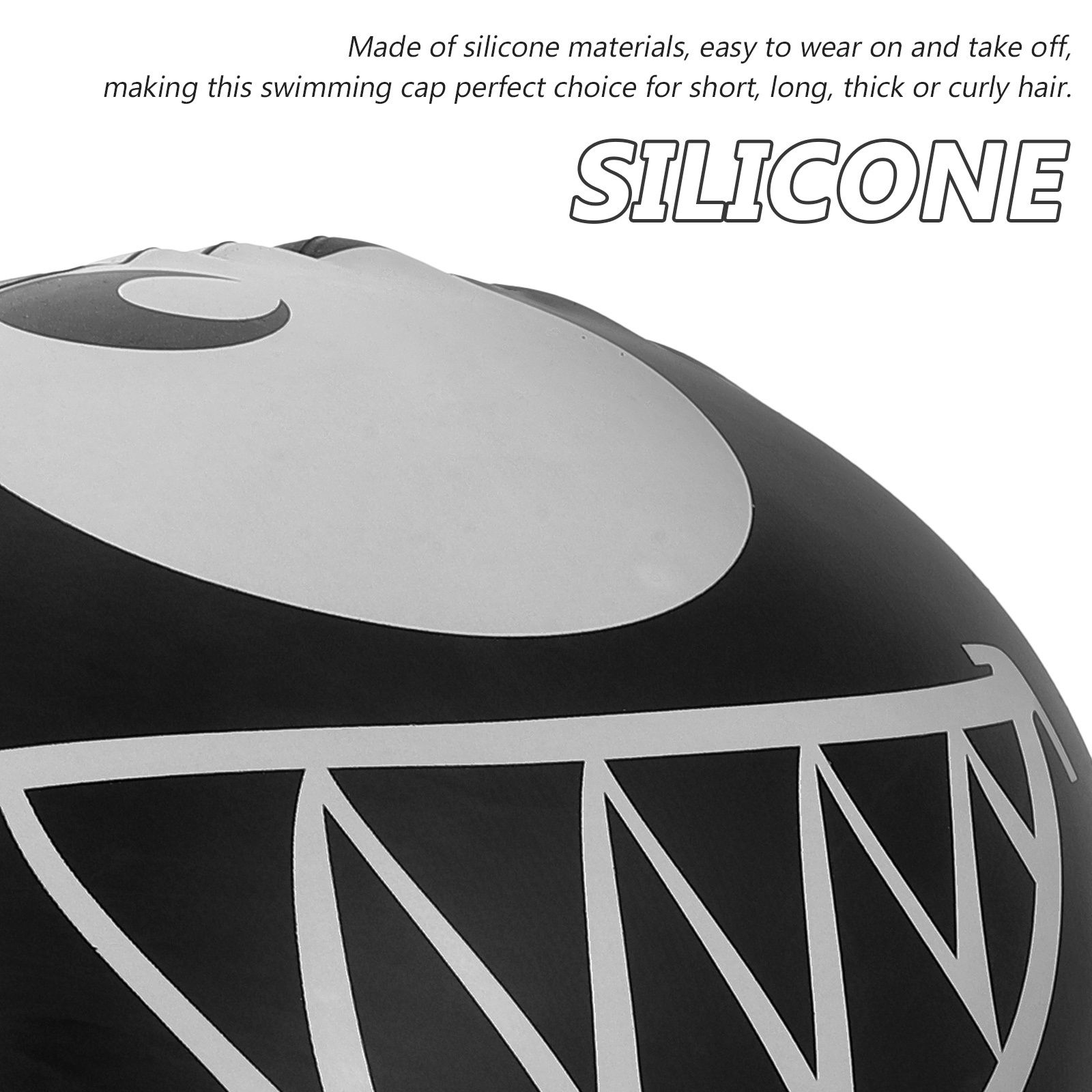 Fun Shark Silicone Swim Cap Ki - Swim Hat Silicone reseña y precio