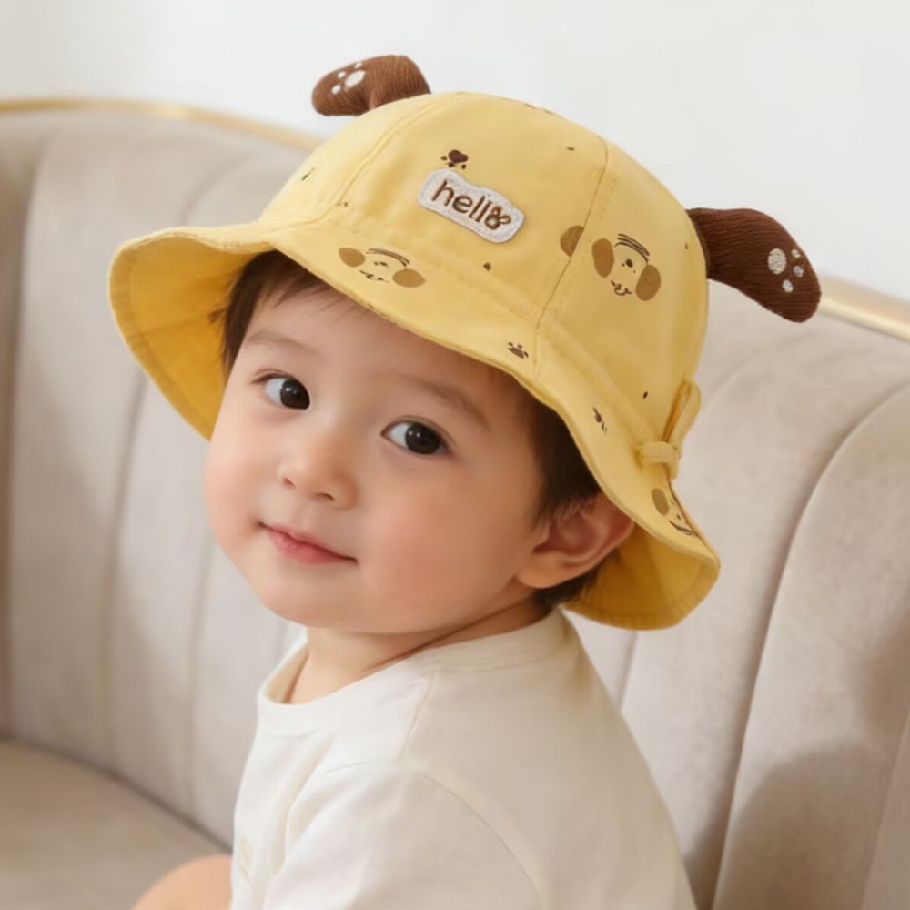 Baby Fishing Cap Spring Autumn - Bucket Hat Cotton reseña y precio