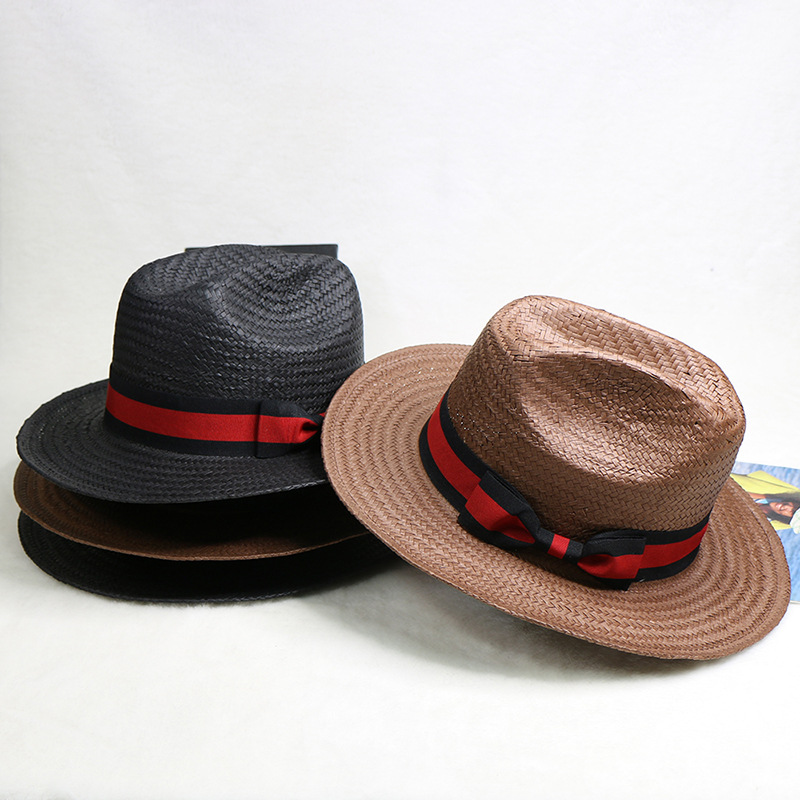 Hand Woven Straw Hat Jazz Cowb - Cowboy Hat Straw reseña y precio