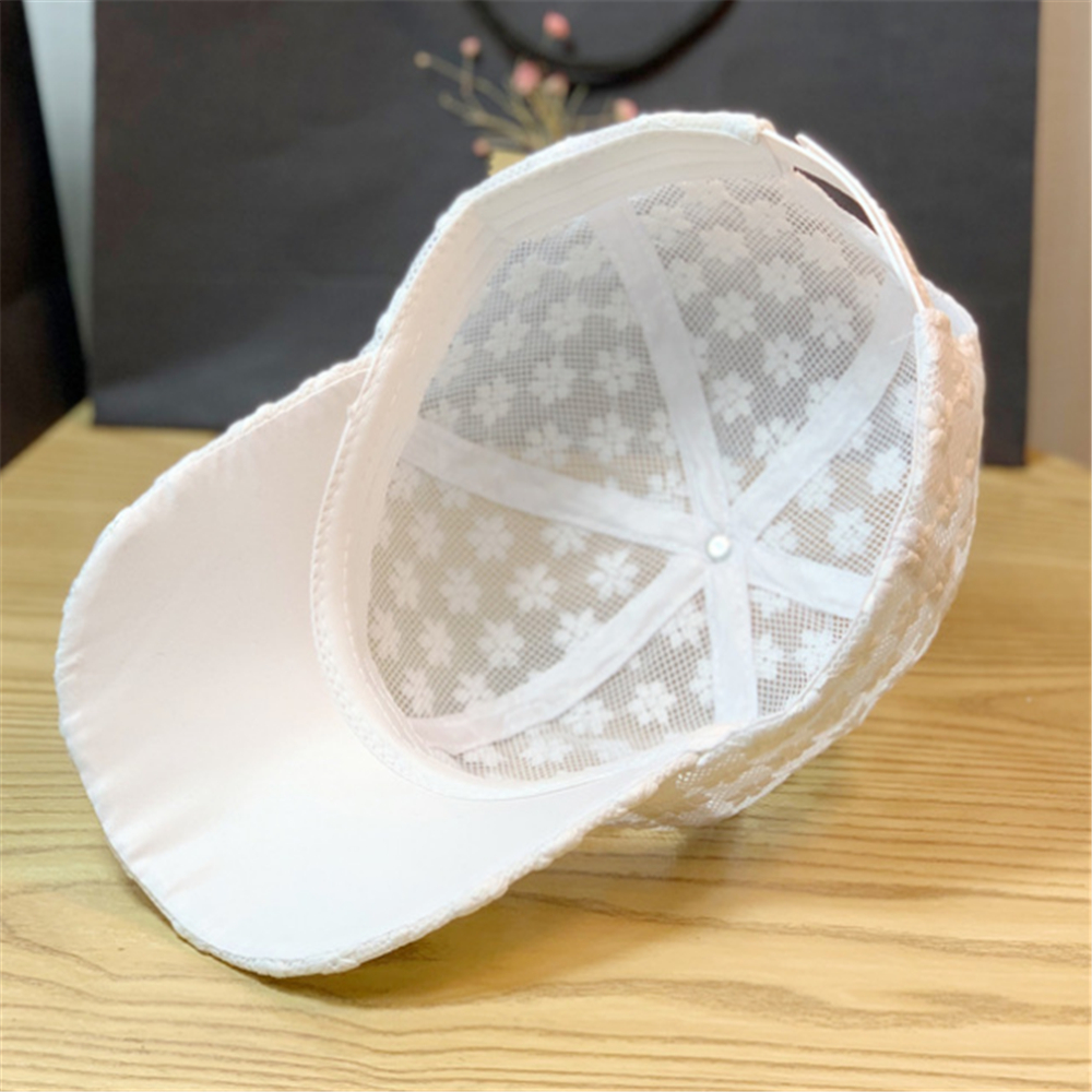 Breathable Lace Hollow Summer  - Baseball Cap Structured reseña y precio
