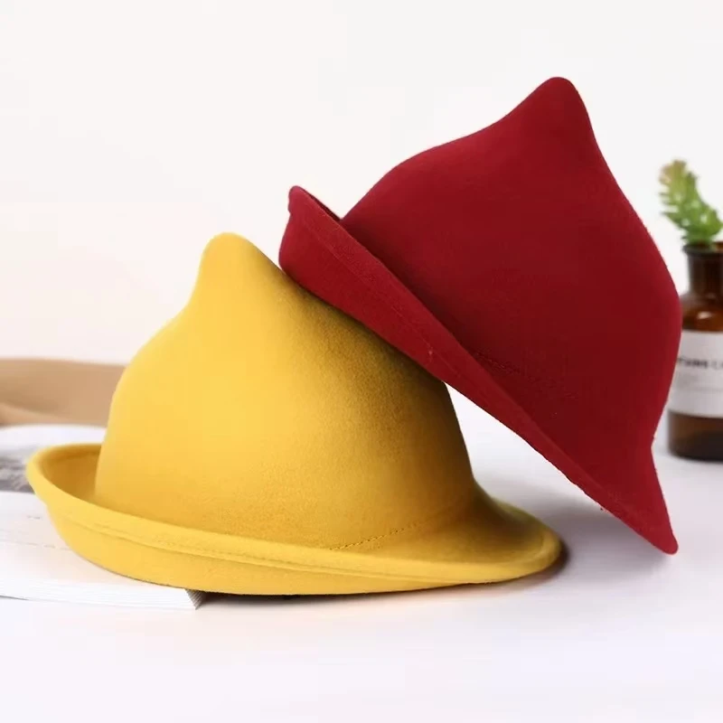 Fashionable Witch 100% Wool Po - Fedora Hat Wool reseña y precio