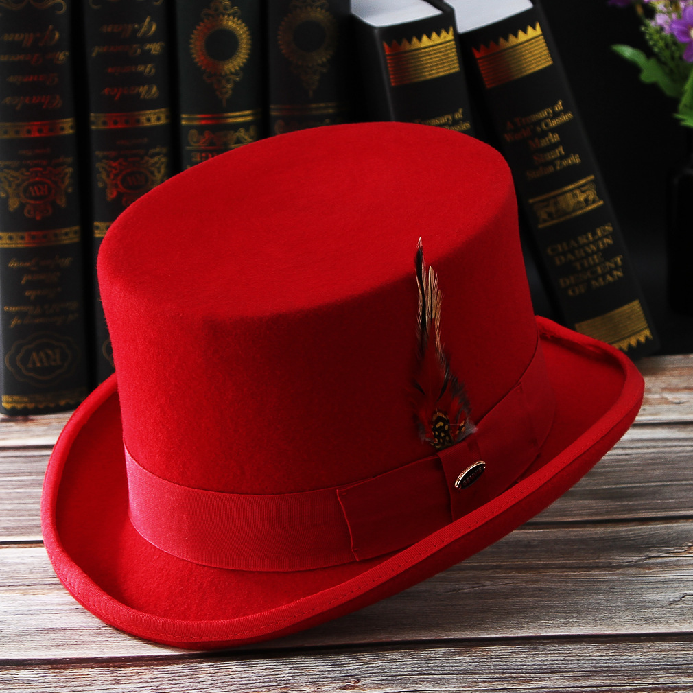New Men Hat 100% Wool Fedora H - Fedora Hat Wool reseña y precio