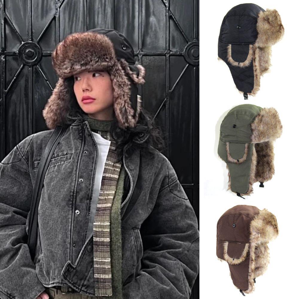 1PC Winter Trapper Aviator Tro - Trapper Hat Ear Flap reseña y precio
