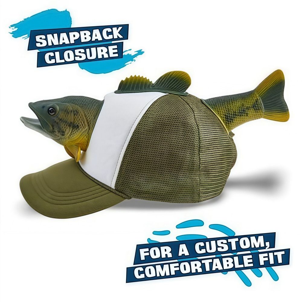 Funny 3D Fish Animal Trucker H - Trucker Cap Mesh reseña y precio