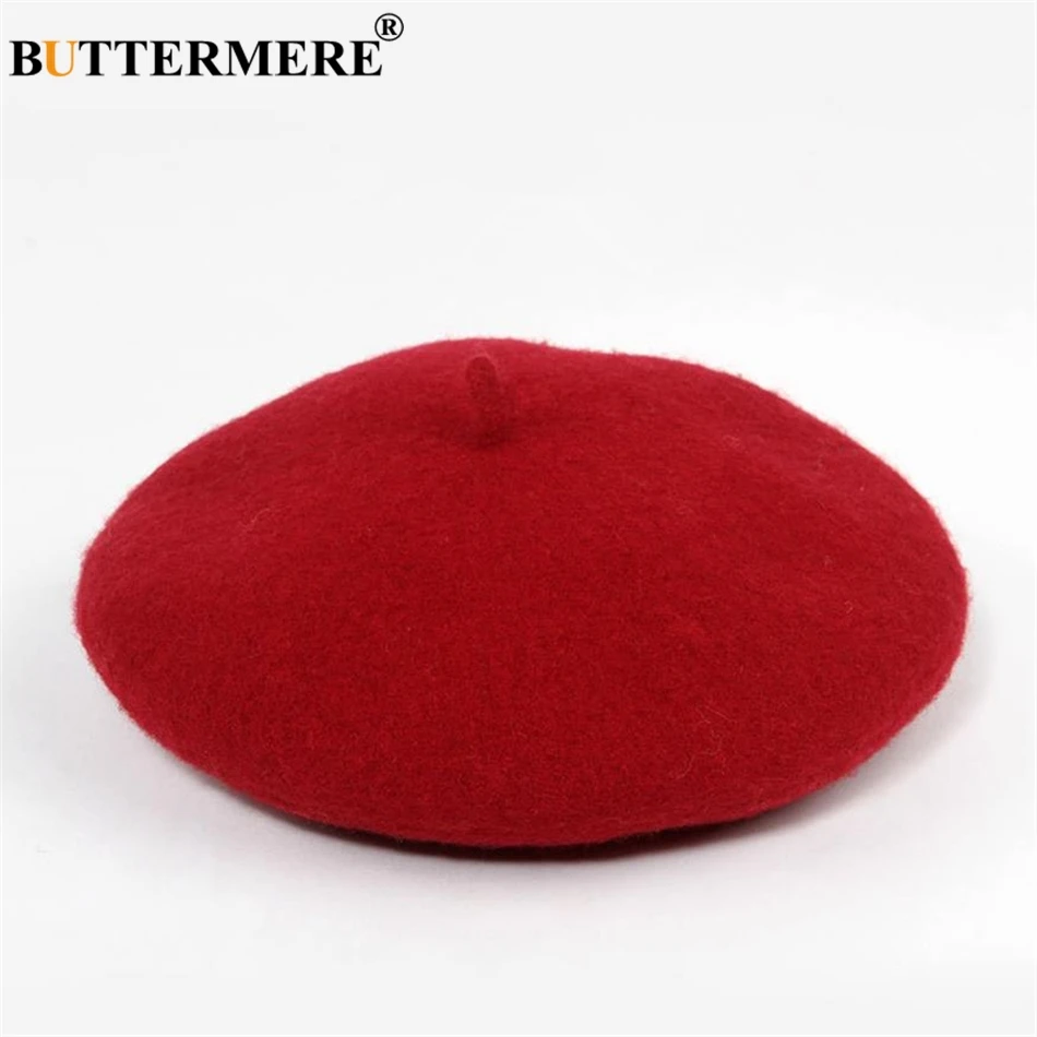 Navy Children Wool Beret Girl  - Beret French Wool reseña y precio