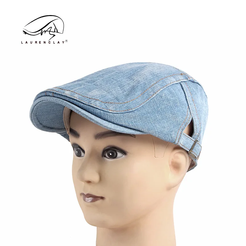 Denim Newsboy Hats Adjustable  - Newsboy Cap Ivy reseña y precio