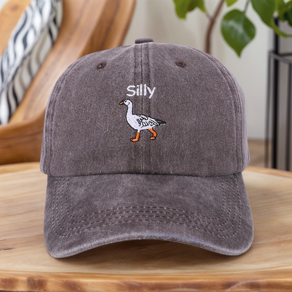 Funny Embroidered Silly Goose  - Golf Cap Dad reseña y precio