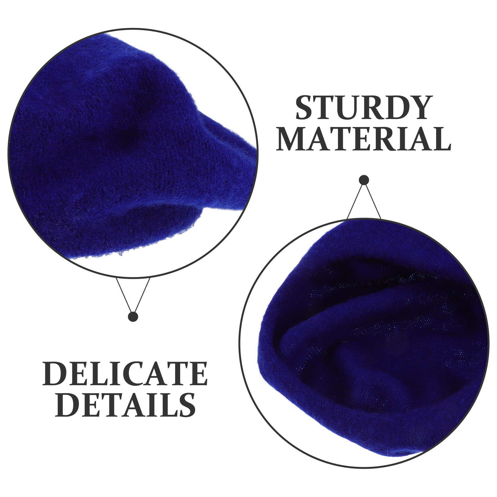 French Beret Hat for Women Nav - Beret French Wool reseña y precio