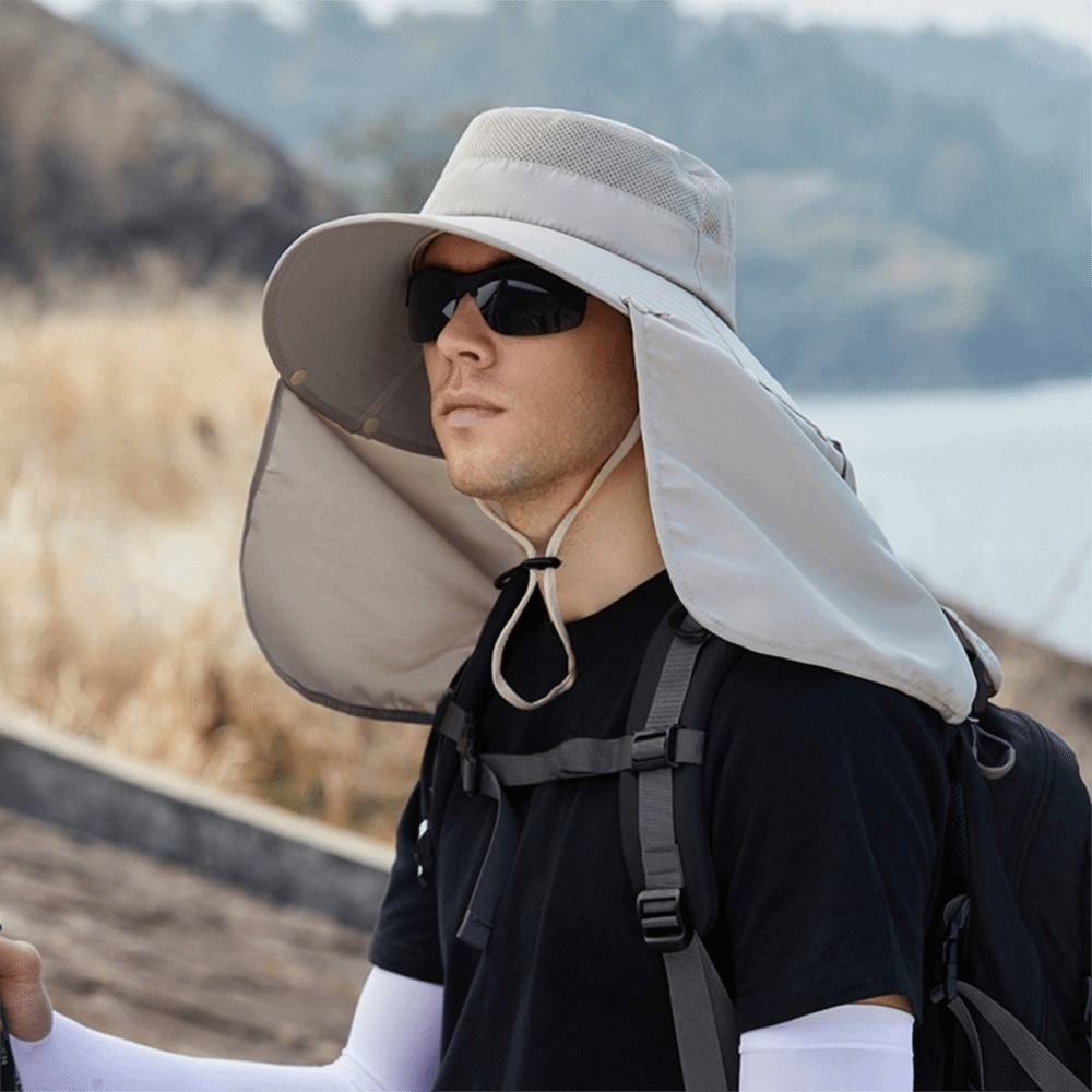 Fashion Cloth Men Sun Hat Big  - Visor Sun Hat reseña y precio