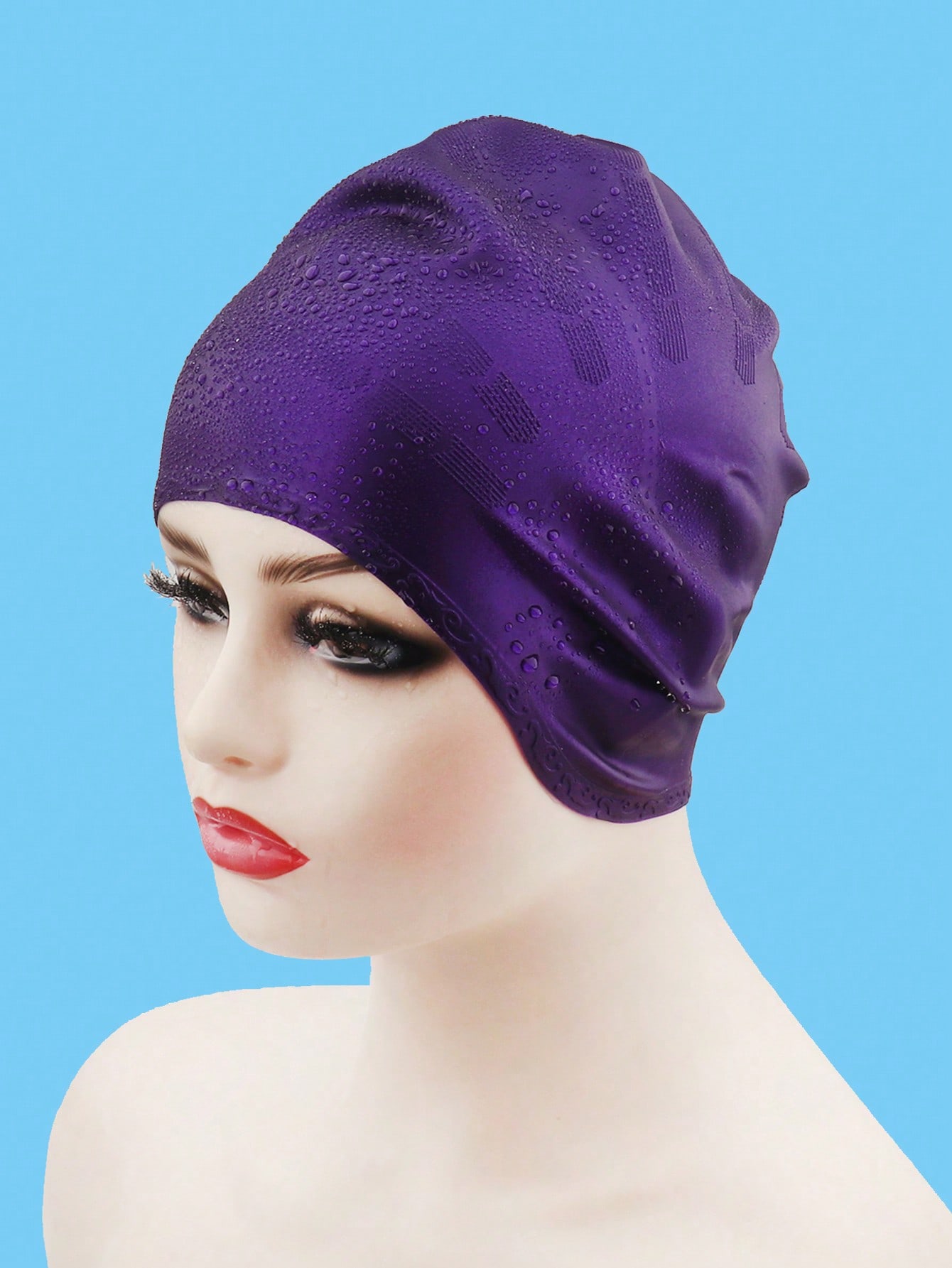 Silicone Waterproof Swim Cap E - Swim Hat Silicone reseña y precio
