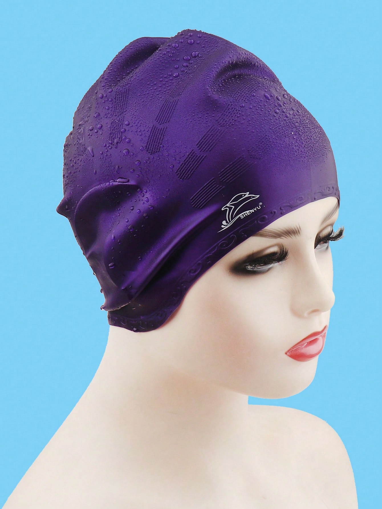 Silicone Waterproof Swim Cap E - Swim Hat Silicone reseña y precio