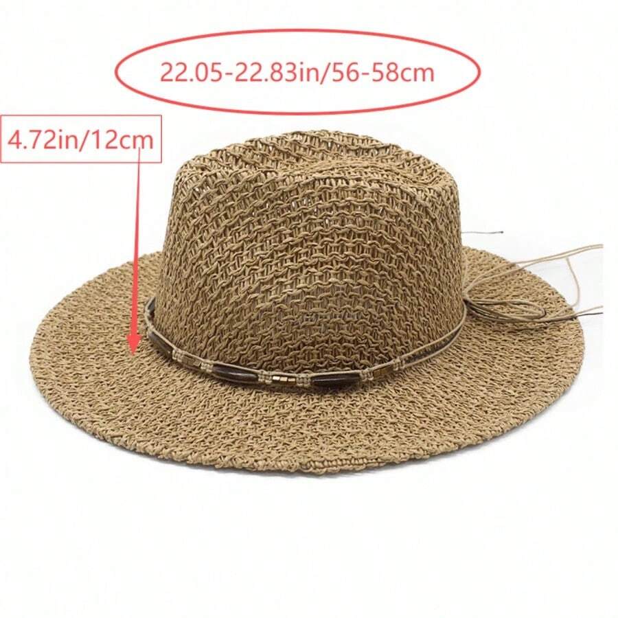 Wide Brim Straw Hat For Women  - Sun Hat Wide Brim reseña y precio