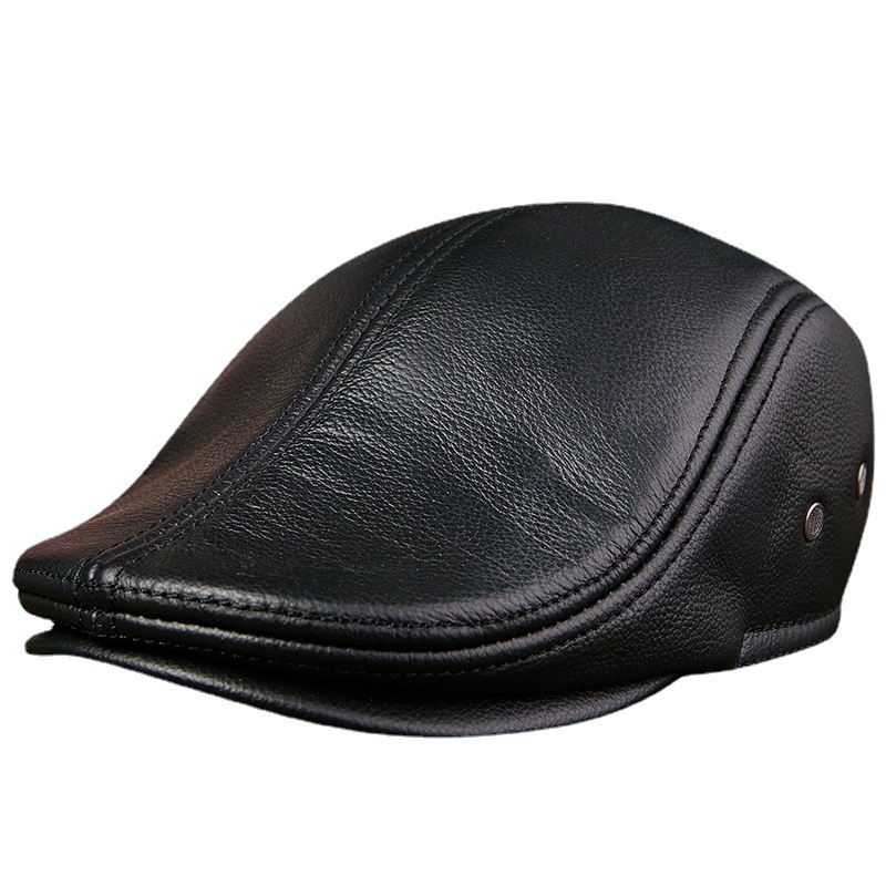 Genuine Cowhide Leather Men Be - Baseball Cap Structured reseña y precio