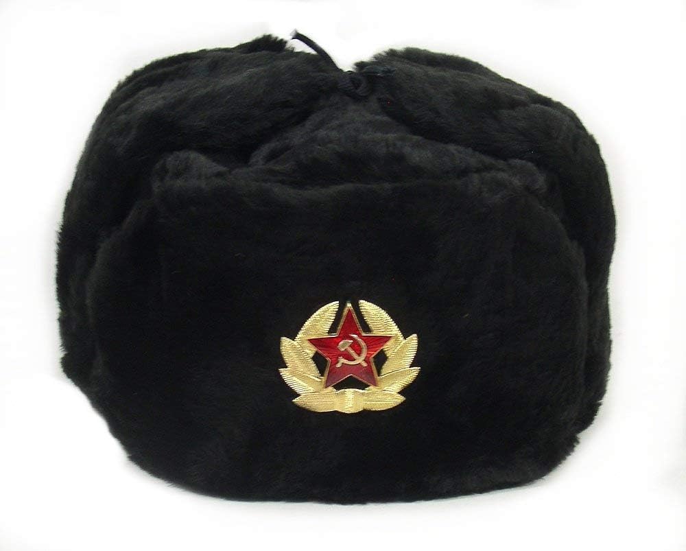 Russian Hat Soviet Army Milita - Trapper Hat Ear Flap reseña y precio