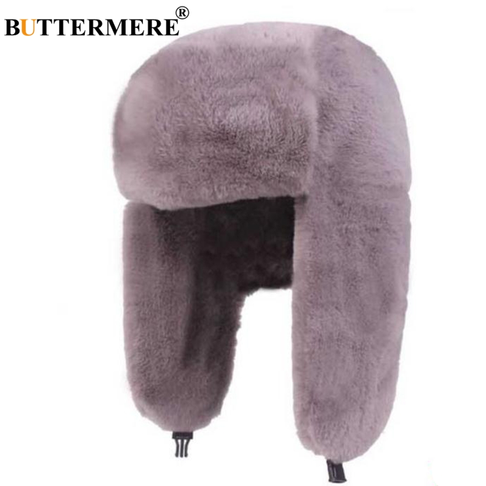 BUTTERMERE Fur Caps Women Bomb - Winter Trapper Hat reseña y precio