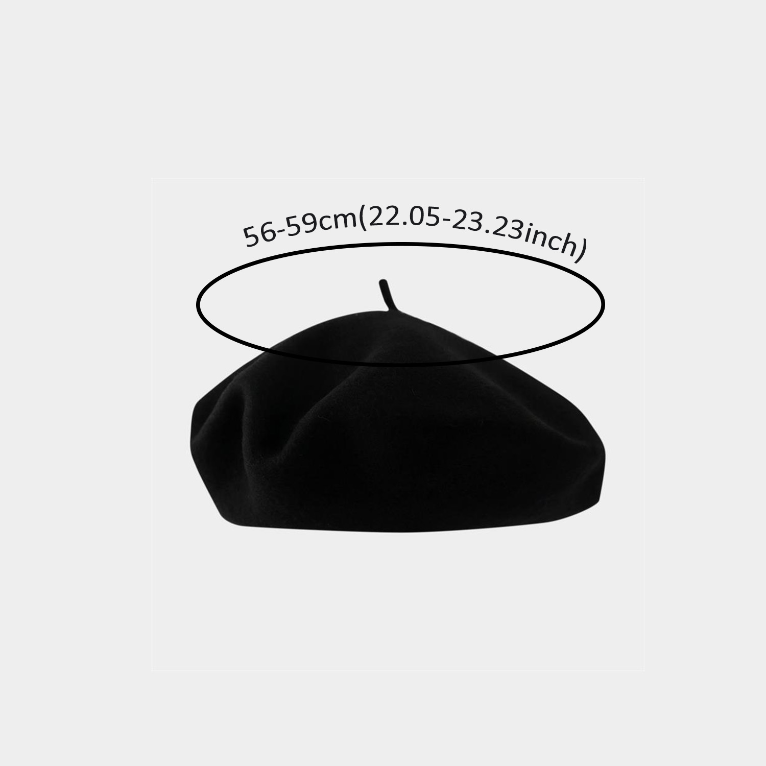 Big Size Beret Women  Large Be - Beret French Wool reseña y precio