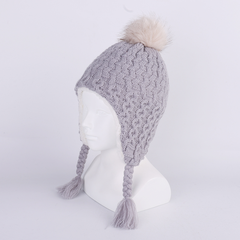 Baby Winter Knit Earflap Hats  - Trapper Hat Ear Flap reseña y precio
