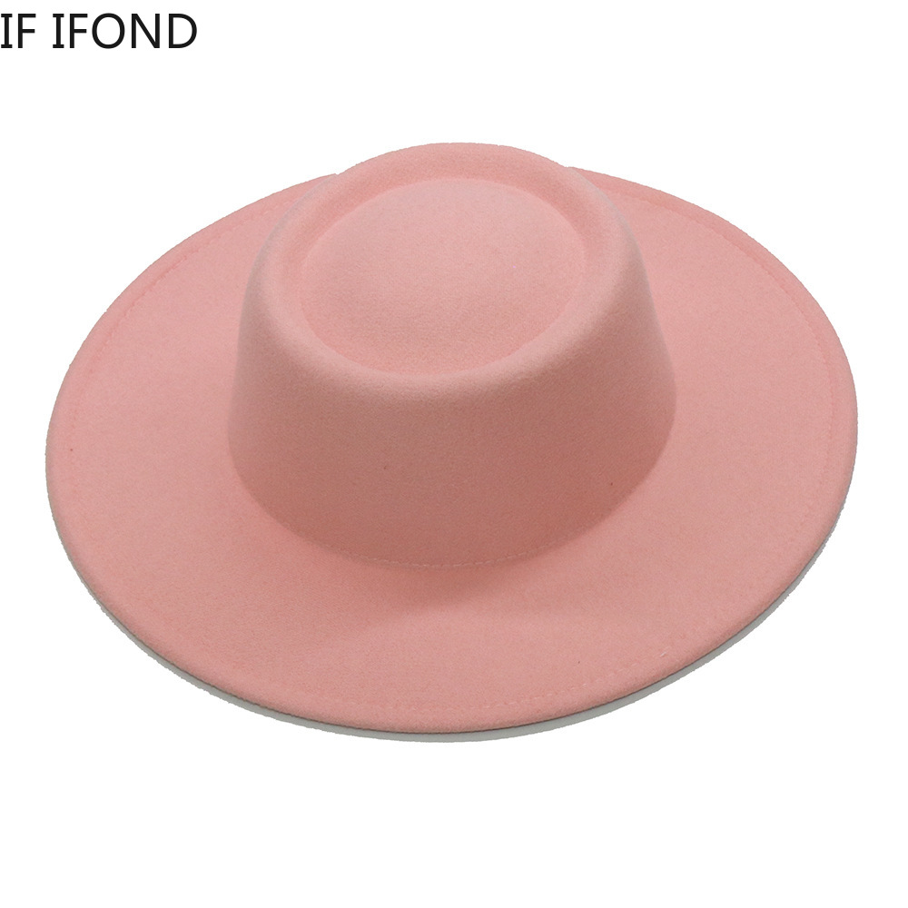 Fedora Hats Men Women 8.5CM Wi - Fedora Hat Wool reseña y precio