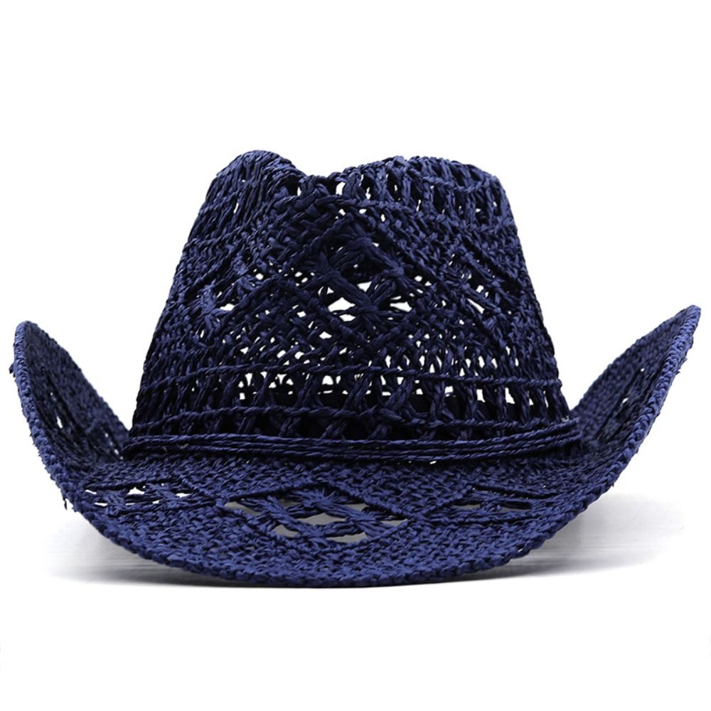 Vintage Wide Brim Hollow Straw - Cowboy Hat Straw reseña y precio