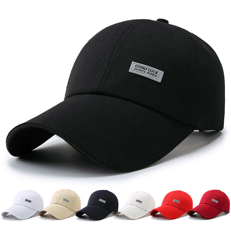 1Pcs Long Brimmed Baseball Cap - Dad Hat Cotton reseña y precio