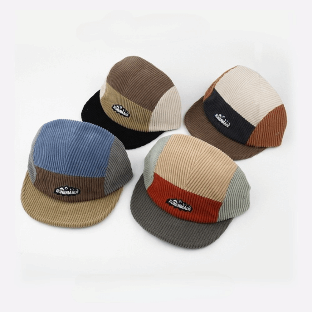 Retro Corduroy Baseball Cap St - Corduroy Cap 5 Panel reseña y precio