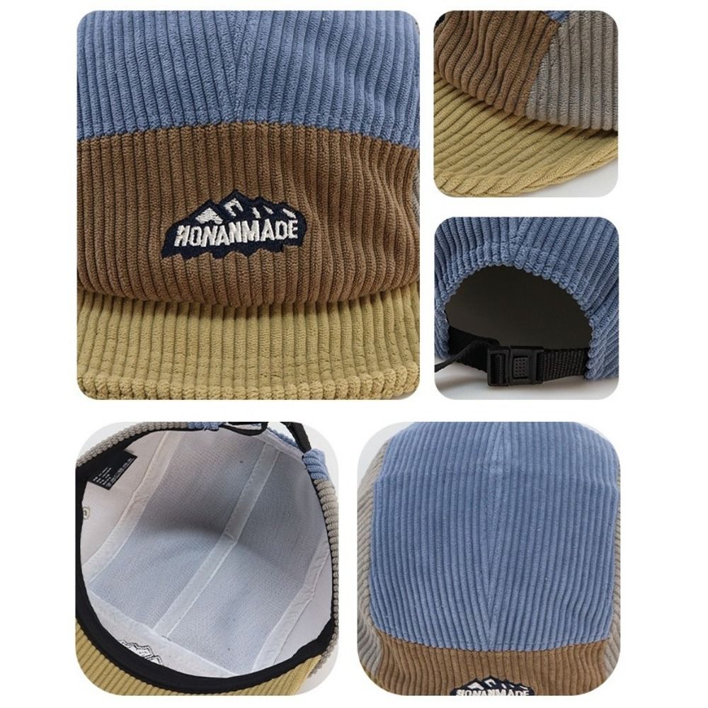 Retro Corduroy Baseball Cap St - Corduroy Cap 5 Panel reseña y precio