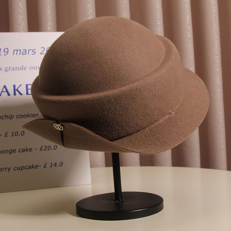 Wool Felt Sun Hats Round Top K - Fedora Hat Wool reseña y precio