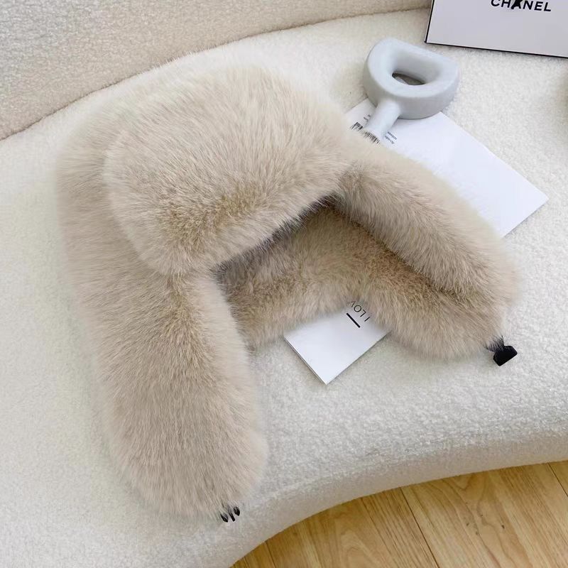 2025 New Winter Women Faux Fur - Winter Trapper Hat reseña y precio
