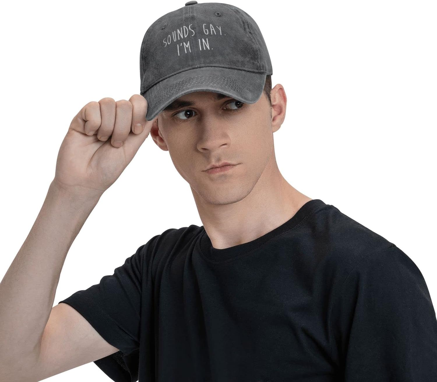 Hat Funny Gay Sounds Gay I'm i - Golf Cap Dad reseña y precio