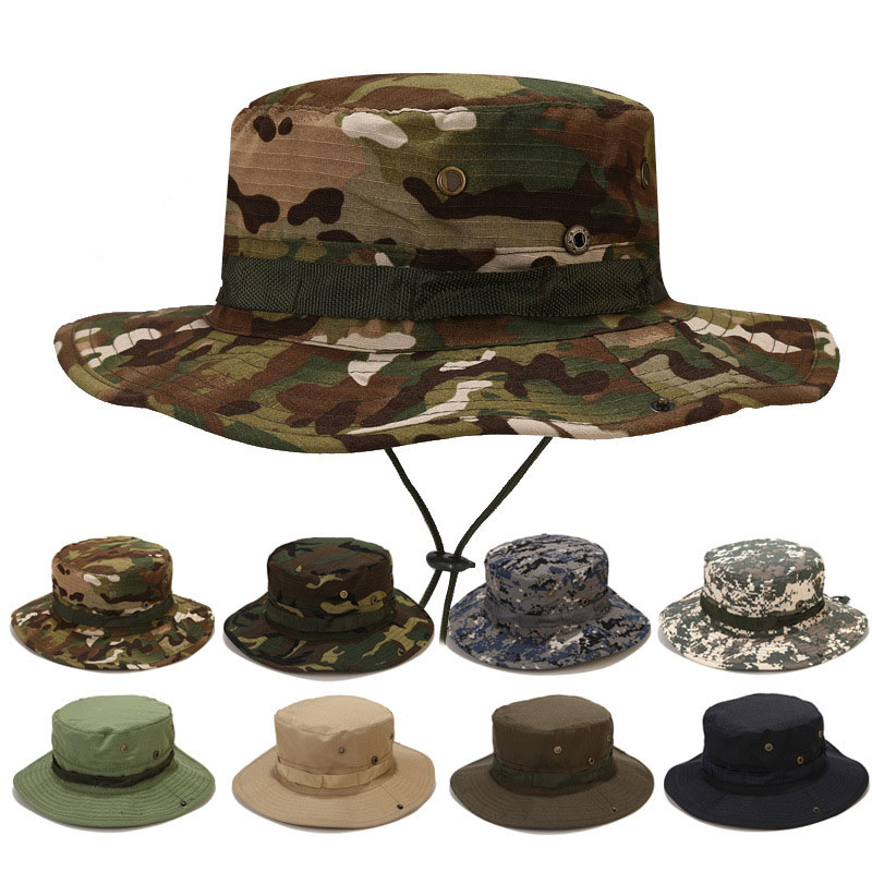 Tactical Camouflage Fishing Ca - Boonie Hat Tactical reseña y precio