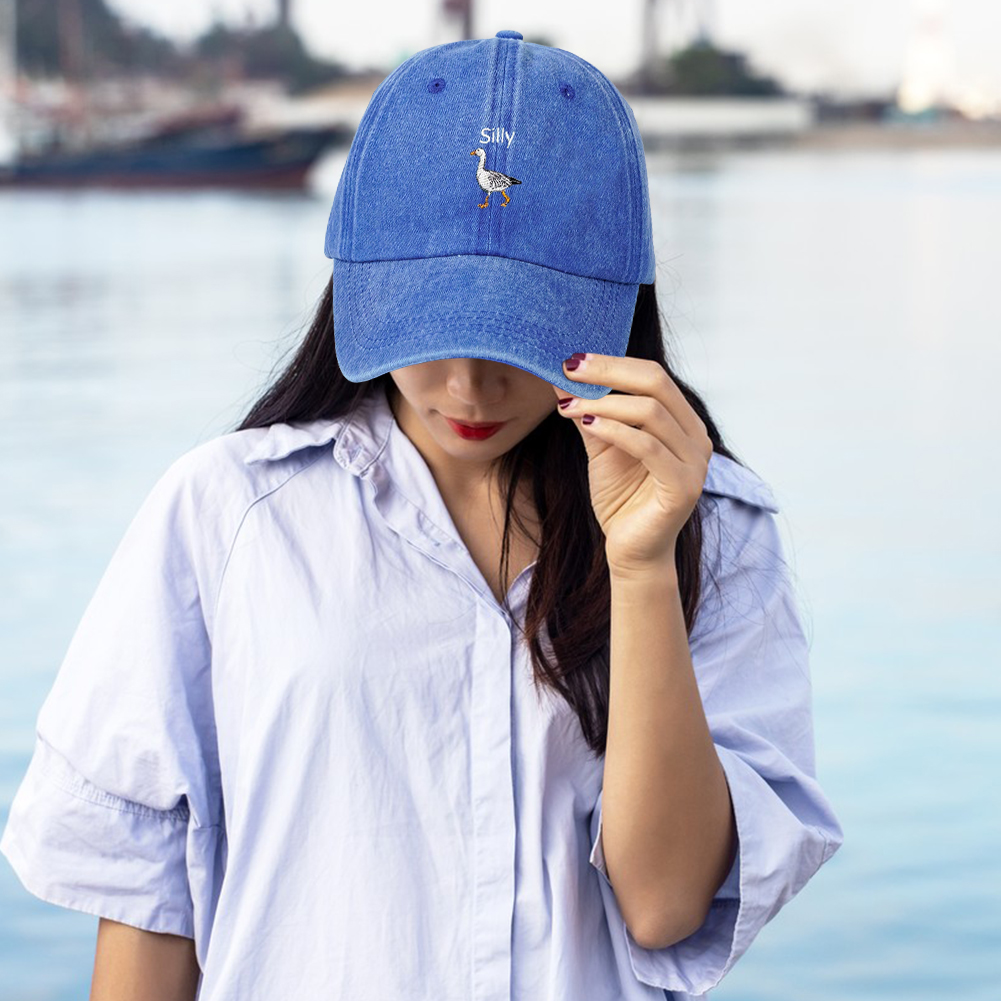 Embroidered Silly Goose Baseba - Golf Cap Dad reseña y precio