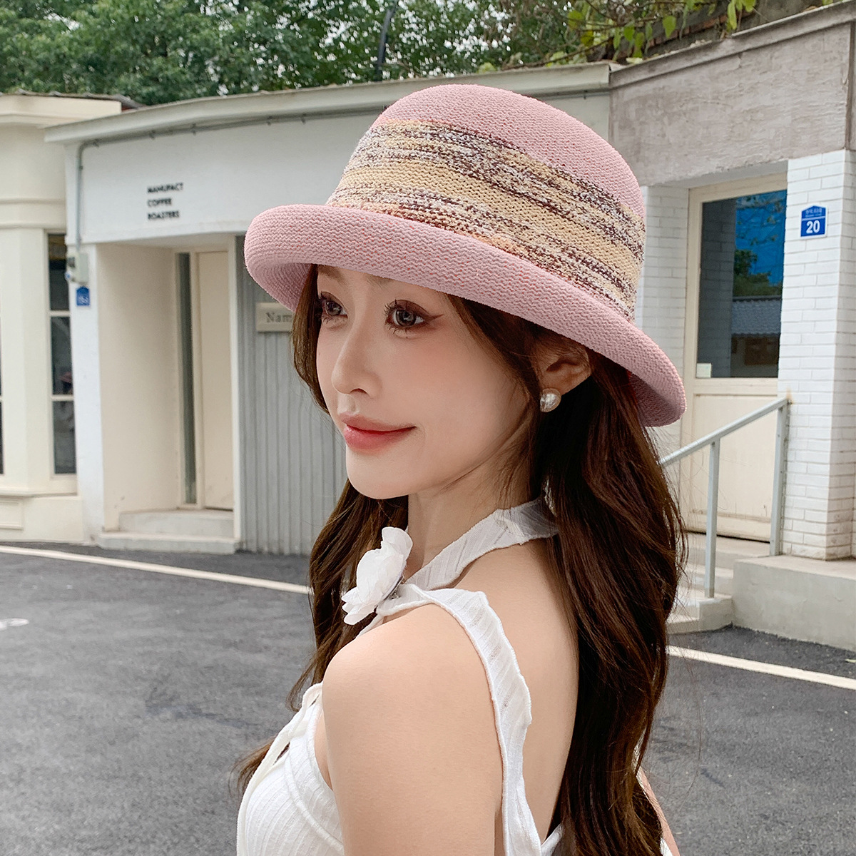 Straw  Fedora Hat  Bowler hat  - Fedora Hat Wool reseña y precio