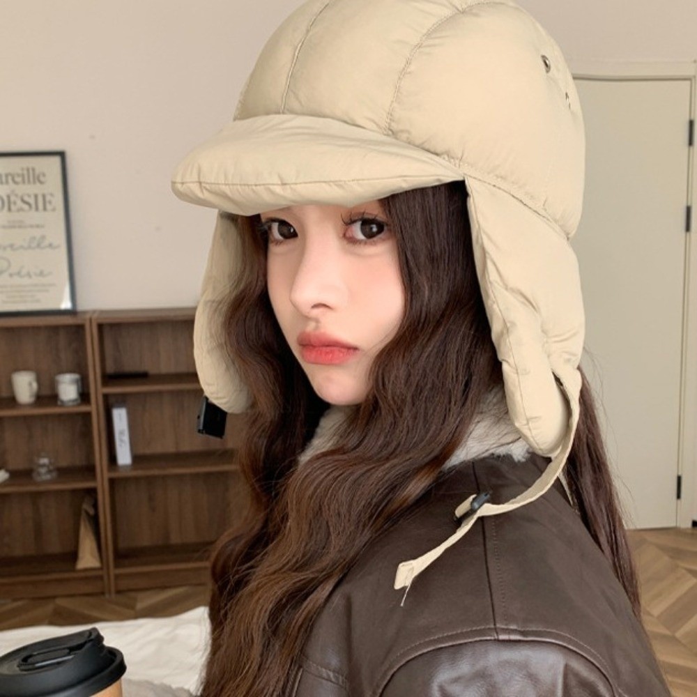 Solid Color Padded Bomber Hats - Winter Trapper Hat reseña y precio