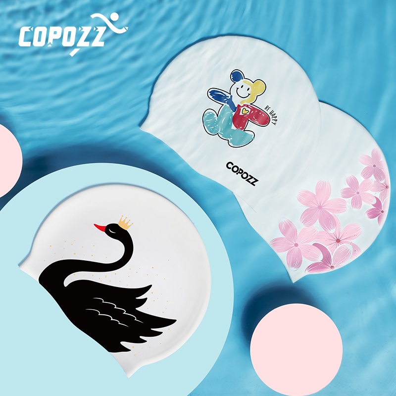 Pattern Adult Swimming Caps Me - Swim Hat Silicone reseña y precio