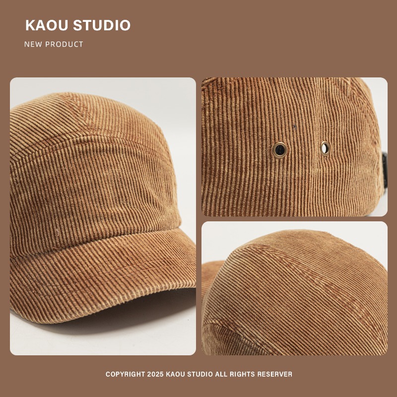 Vintage Corduroy Baseball Cap  - Corduroy Cap 5 Panel reseña y precio