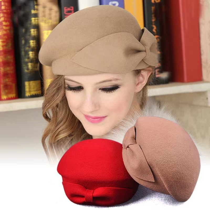 wool Vintage Warm Wool Winter  - Beret French Wool reseña y precio