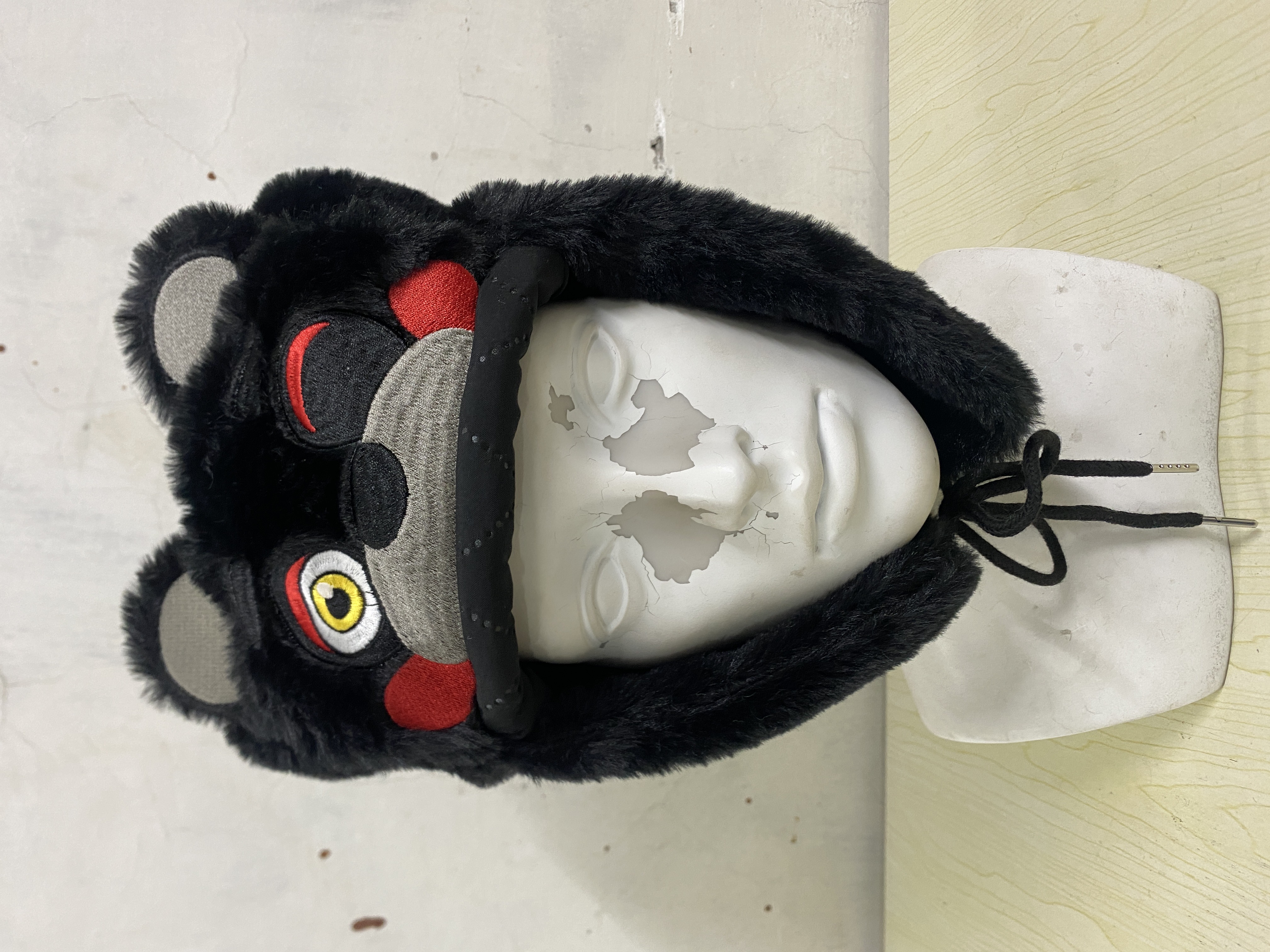 Y2K E-Girl Cute Bear Plush Tra - Winter Trapper Hat reseña y precio