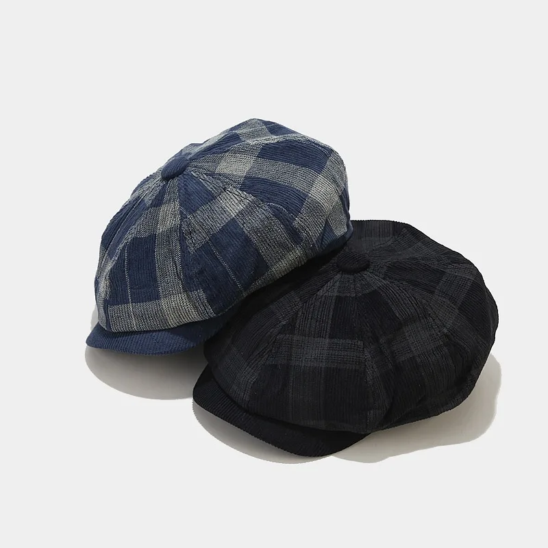 Corduroy Men Women Youth Boy G - Newsboy Cap Ivy reseña y precio