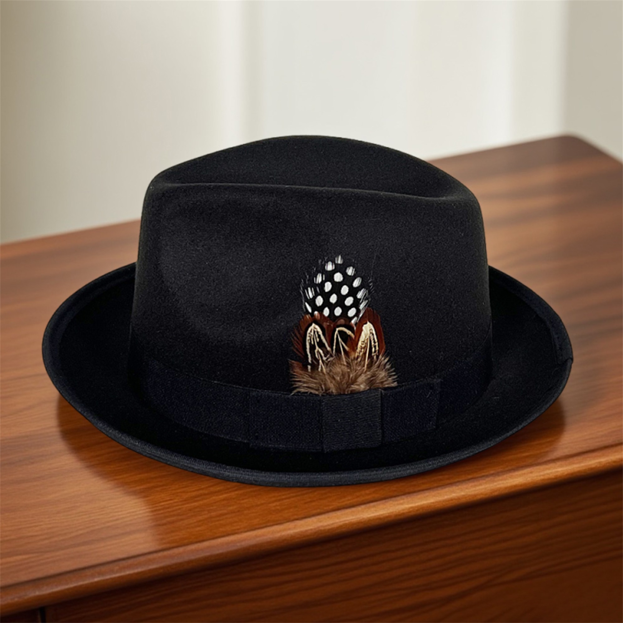Vintage Style Wool Fedora Hat  - Fedora Hat Wool reseña y precio