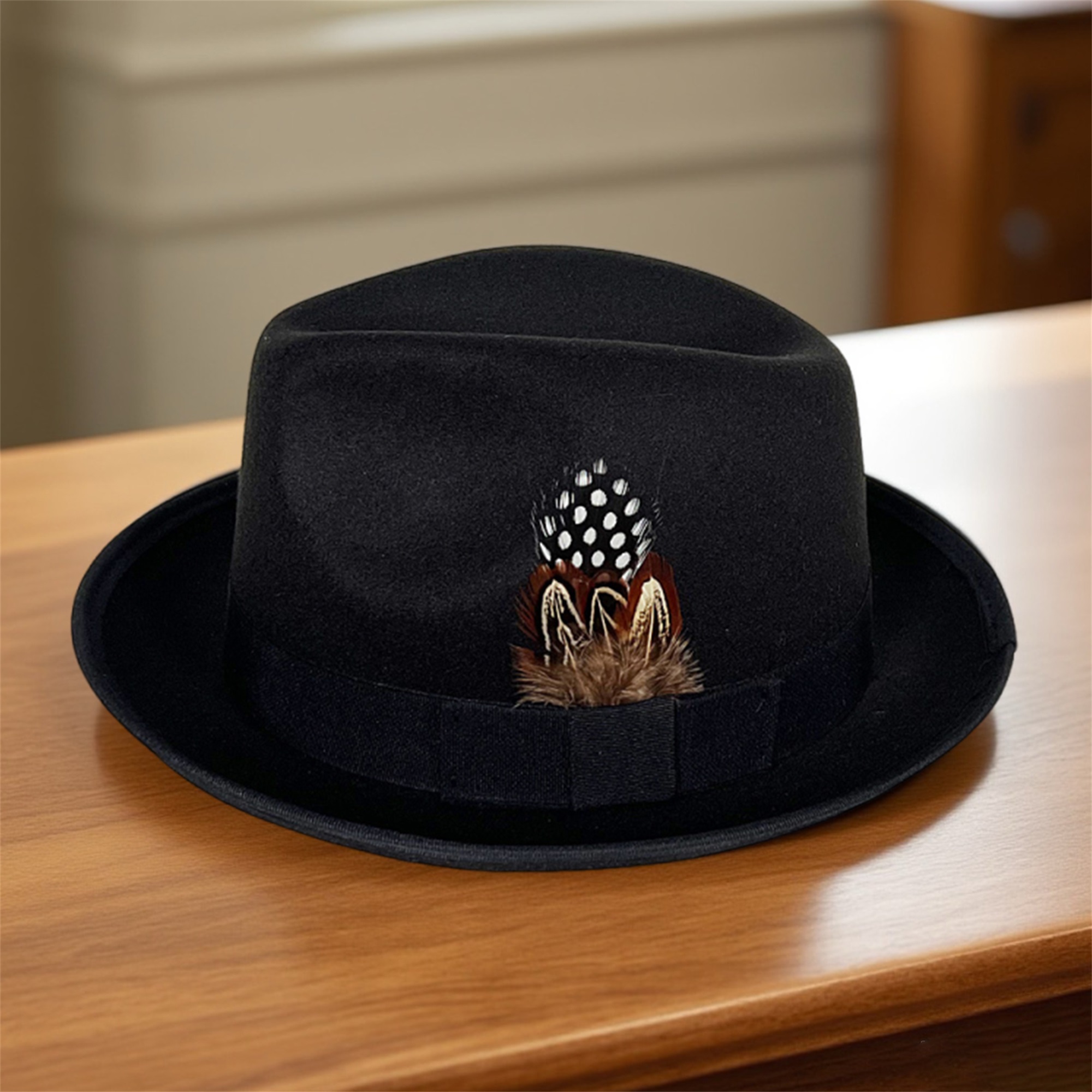 Vintage Style Wool Fedora Hat  - Fedora Hat Wool reseña y precio