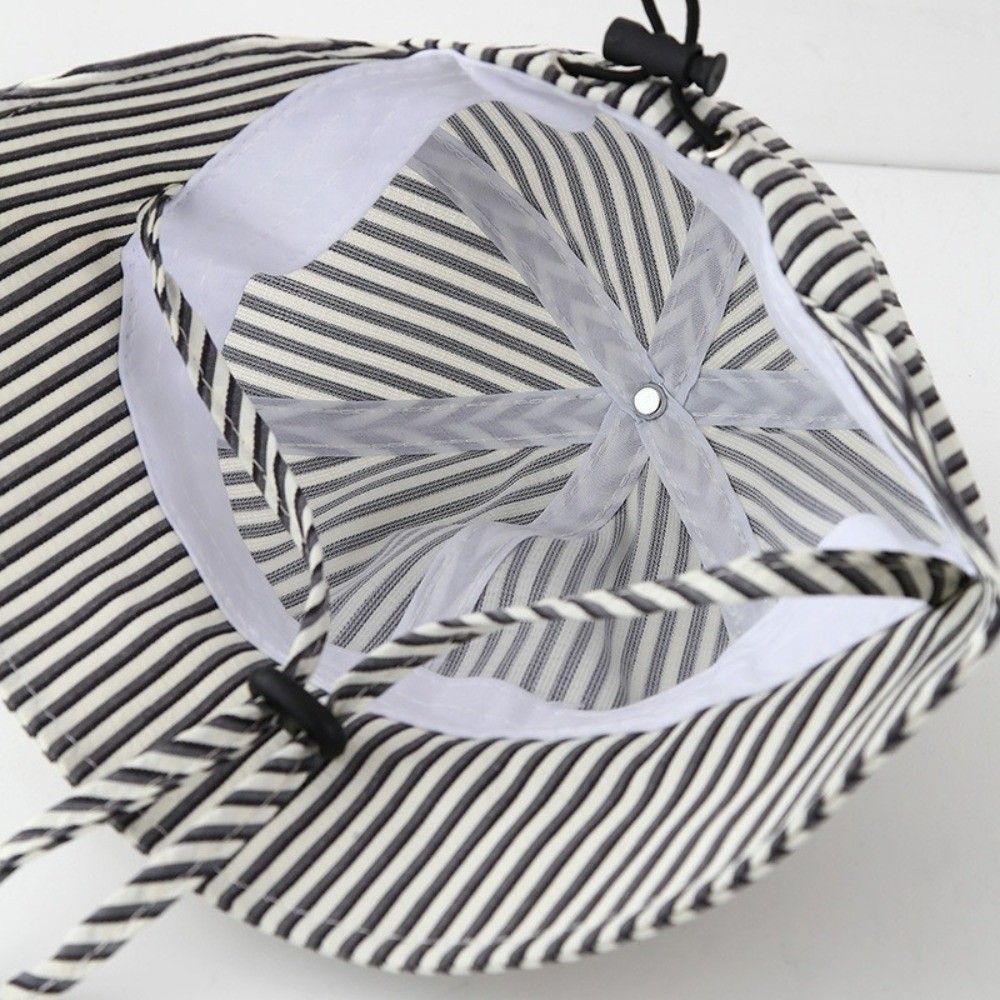 New Striped Baby Bucket Hat Ad - Bucket Hat Cotton reseña y precio