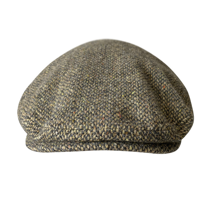 New Wool Flat Cap Men's Golf C - Newsboy Cap Ivy reseña y precio