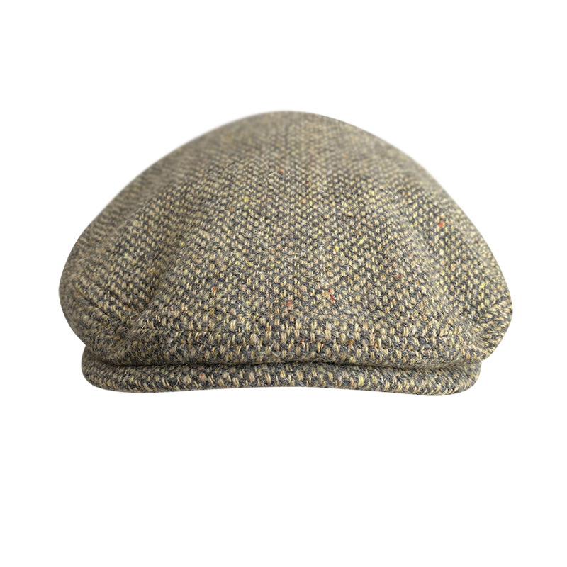 New Wool Flat Cap Men's Golf C - Newsboy Cap Ivy reseña y precio