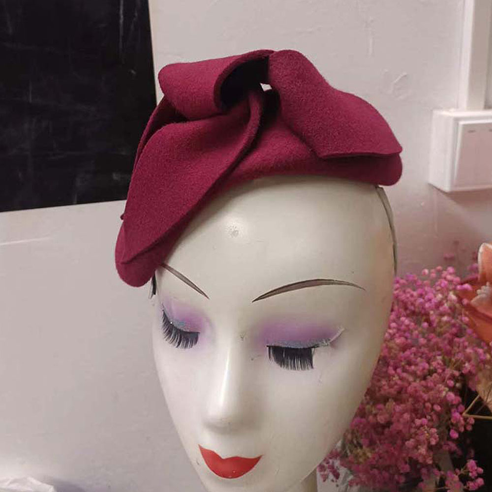 French Style Fascinator Hats T - Beret French Wool reseña y precio