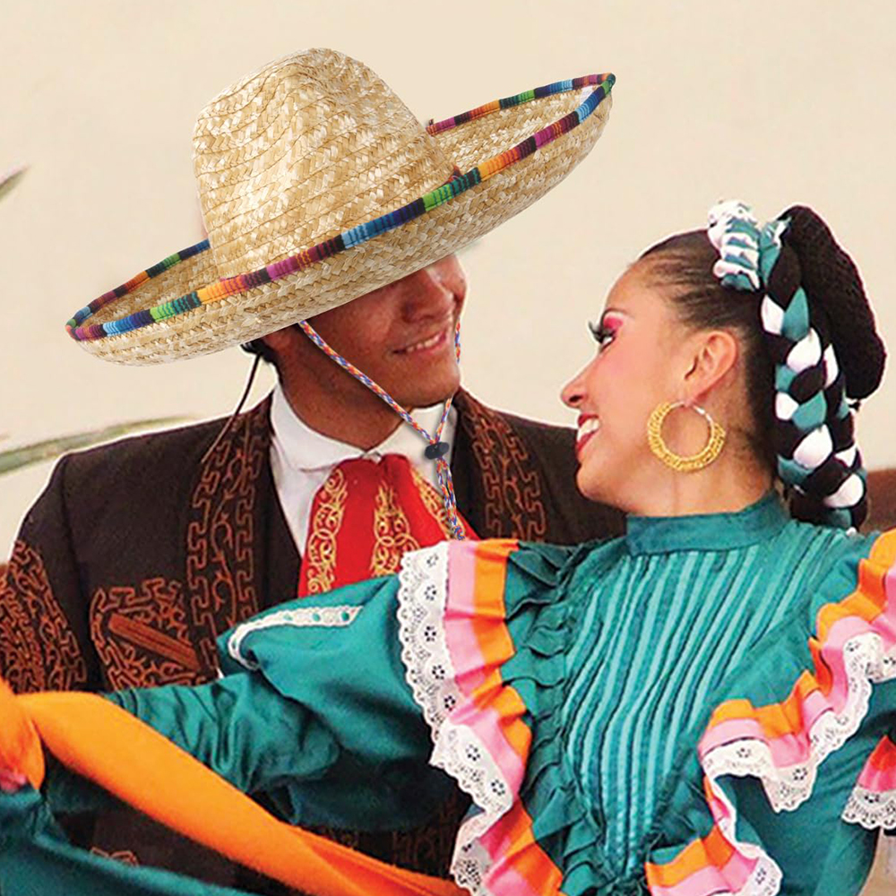 Mexican Sombrero Hat Straw Wea - Sun Hat Wide Brim reseña y precio