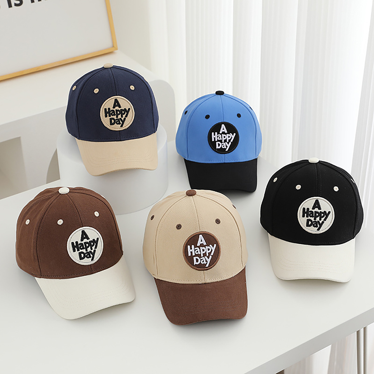 Letter Patchwork Baseball Cap  - Visor Sun Hat reseña y precio