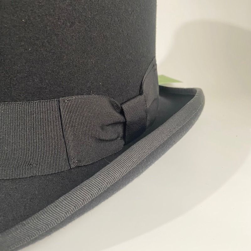 Black Wool Felt Top Hat Men's  - Fedora Hat Wool reseña y precio