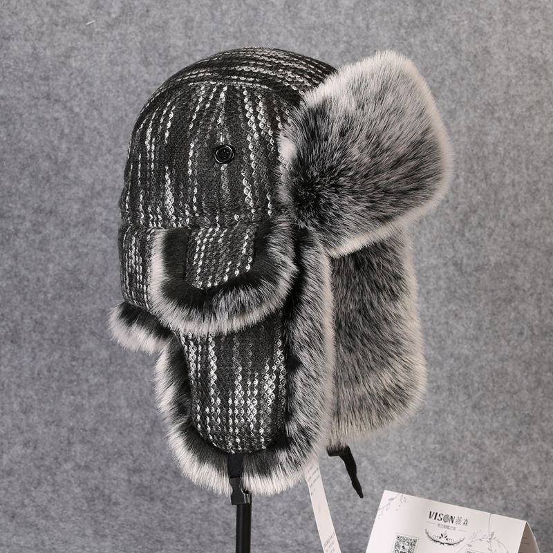 B-8433 Man Bomber Hat Rex Rabb - Winter Trapper Hat reseña y precio